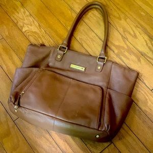 Calvin Klein tan bag